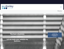 Tablet Screenshot of evdonley.com